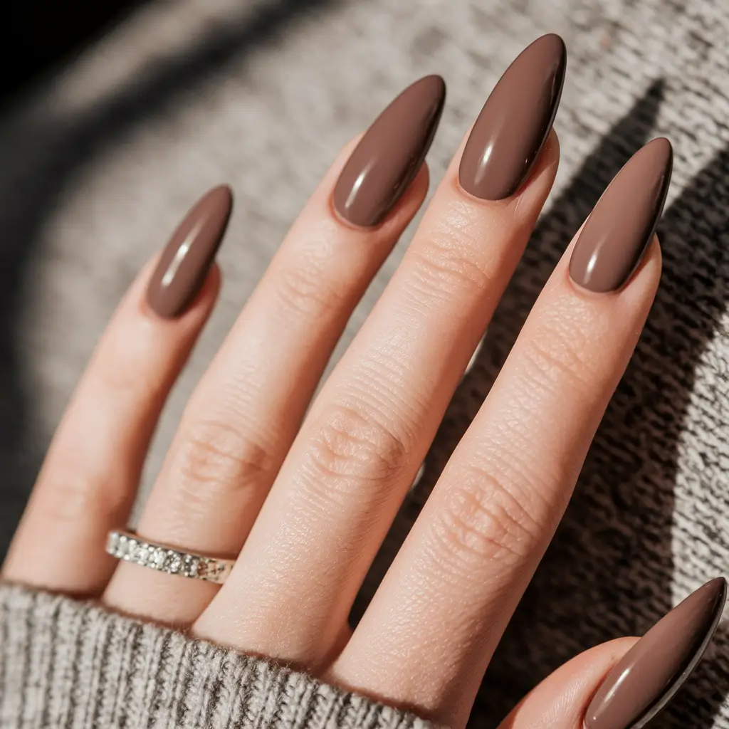 fall nail colors fair skin Warm Taupe Sophistication