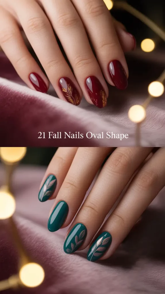 Fall Nails Oval Shape 2025: Stunning Seasonal Designs and Color Ideas