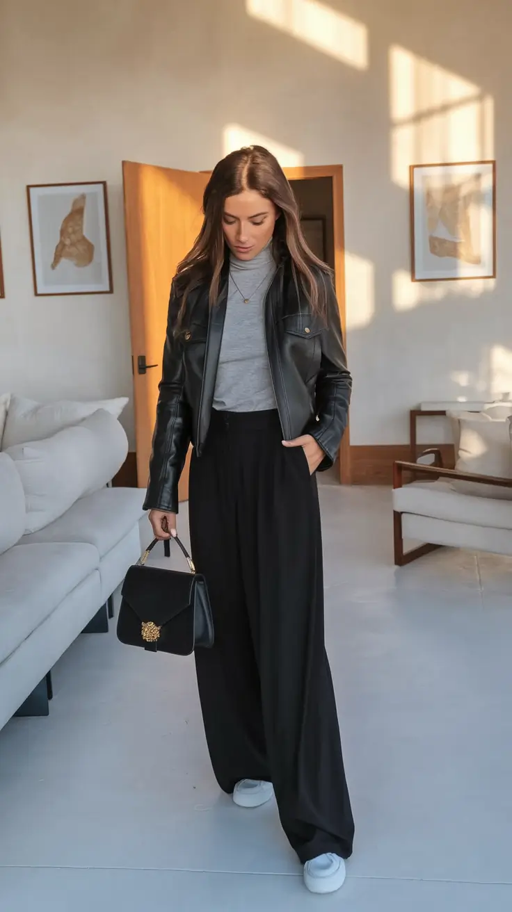 fall work outfits for women casual business+Urban Ease in Motion