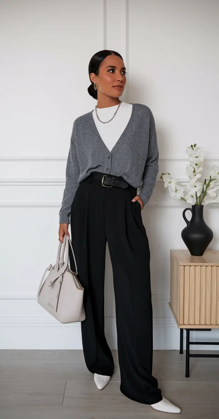 fall work outfits women casual business+Cozy, Clean & CEO-Ready