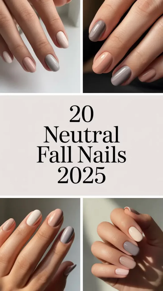 Neutral Fall Nails 2025: Trendy Designs, Colors & Ideas for Every Style