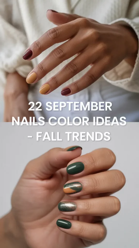 September Nails Color Ideas: Fall Trends 2025