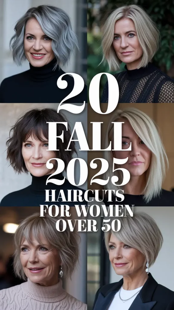 Fall 2025 Haircuts for Women Over 50 That Are Low Maintenance and Stylish