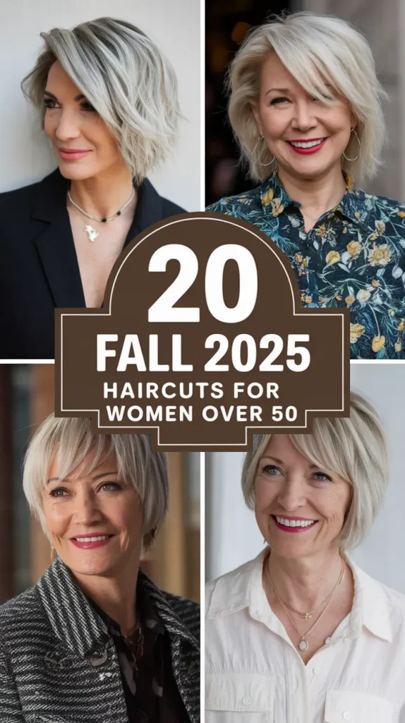 Fall 2025 Haircuts for Women Over 50 That Are Low Maintenance and Stylish
