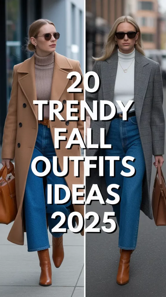 Trendy Fall Outfits Ideas 2025 – Casual Chic Looks & Street Style Inspiration