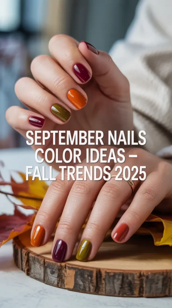 September Nails Color Ideas: Fall Trends 2025