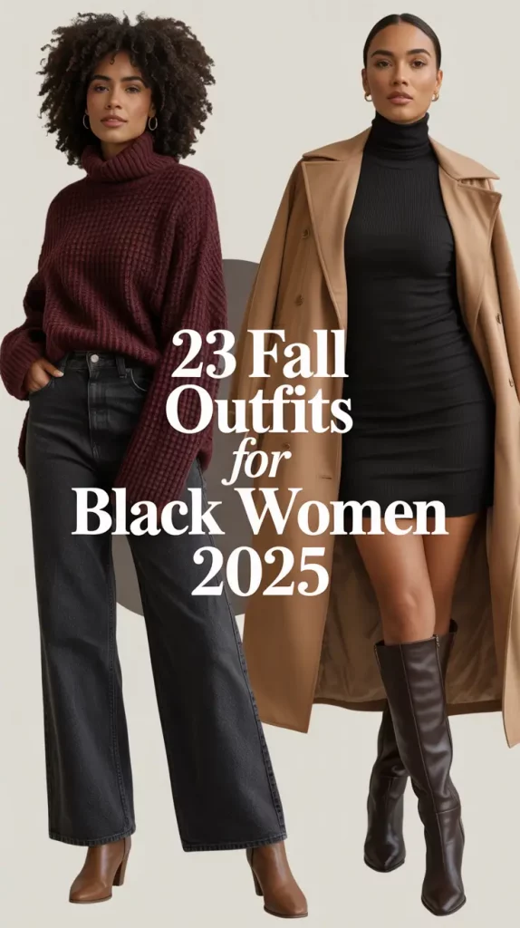 Fall Outfits for Black Women 2025: Bold, Cozy & Confident Looks for Every Occasion
