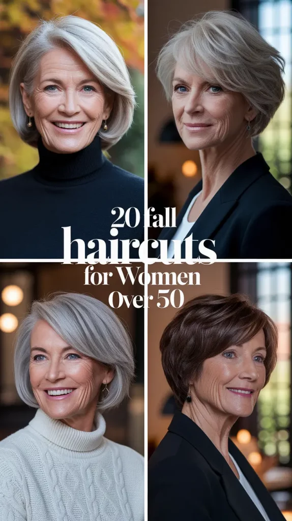 Fall 2025 Haircuts for Women Over 50 That Are Low Maintenance and Stylish