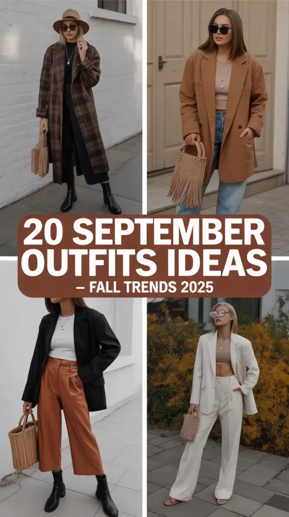 September Outfits Ideas – Fall Trends 2025 You’ll Want to Wear Everywhere