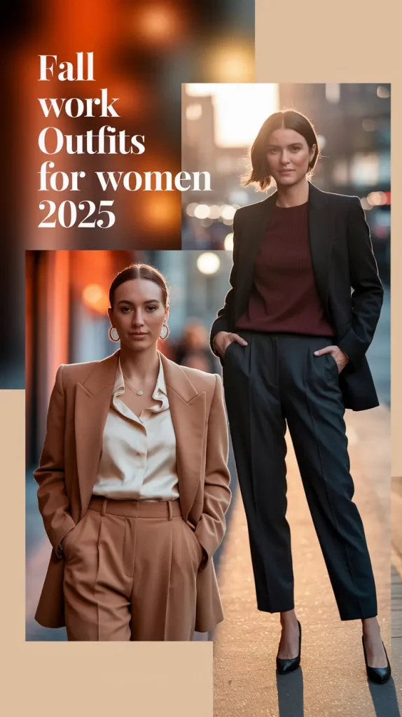 Fall Work Outfits for Women 2025: Stylish Ideas from Smart Casual to Office Chic