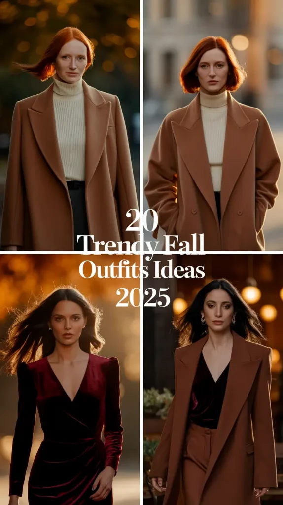 Trendy Fall Outfits Ideas 2025 – Casual Chic Looks & Street Style Inspiration