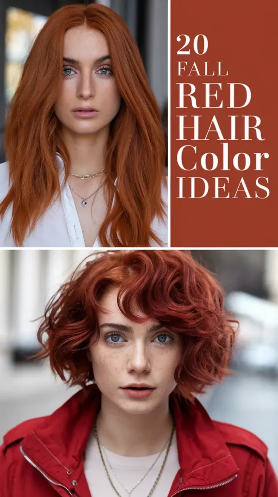 Fall Red Hair Color Ideas 2025: Bold Looks for Fair Skin, Brunettes & Autumn Vibes