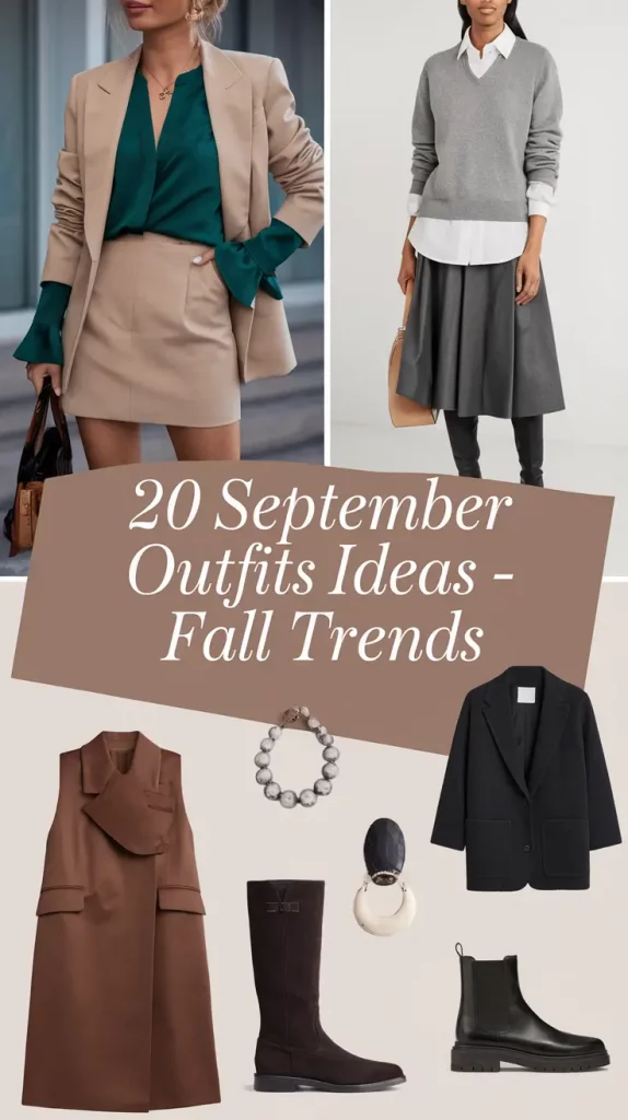 September Outfits Ideas – Fall Trends 2025 You’ll Want to Wear Everywhere