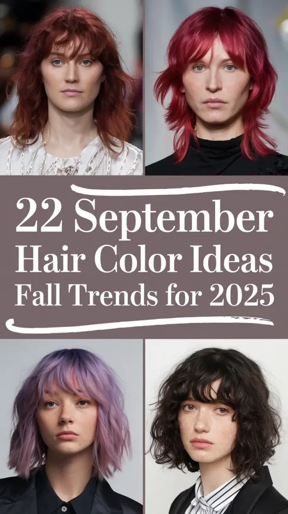 September Hair Color Ideas – Fall Trends for 2025 You’ll Want to Try Immediately
