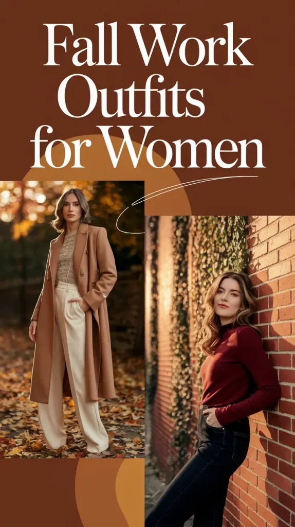 Fall Work Outfits for Women 2025: Stylish Ideas from Smart Casual to Office Chic