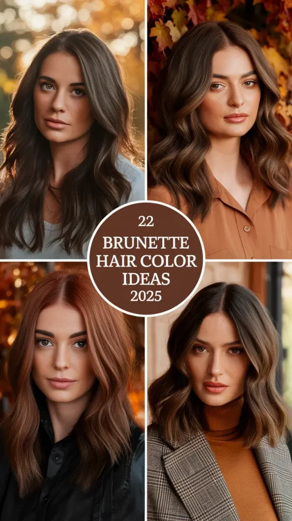 Fall Brunette Hair Color Ideas 2025: The Most Stunning Balayage Looks for Every Length and Skin Tone