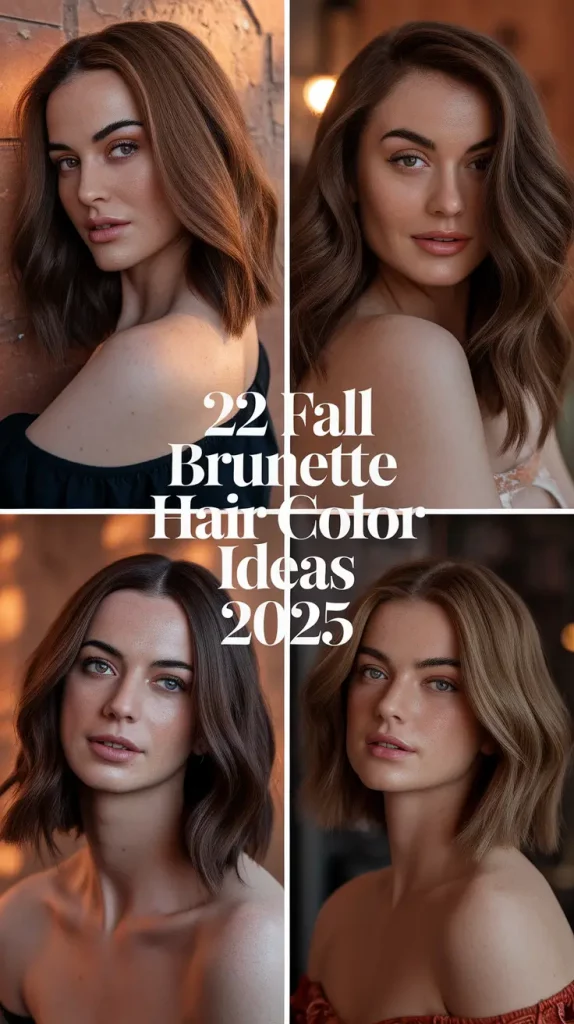Fall Brunette Hair Color Ideas 2025: The Most Stunning Balayage Looks for Every Length and Skin Tone