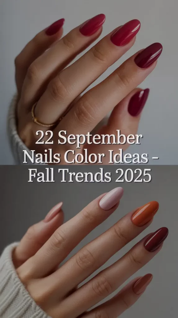 September Nails Color Ideas: Fall Trends 2025