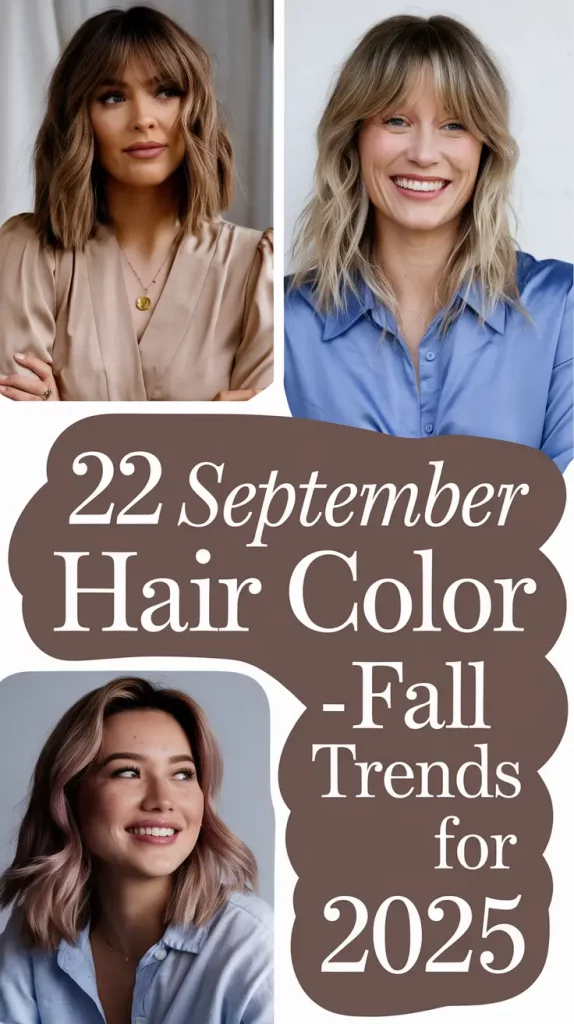 September Hair Color Ideas – Fall Trends for 2025 You’ll Want to Try Immediately