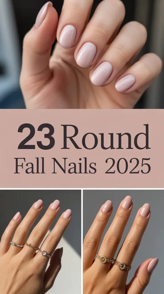 Round Fall Nails 2025: Trendy Designs, Inspo & Colors for the Season