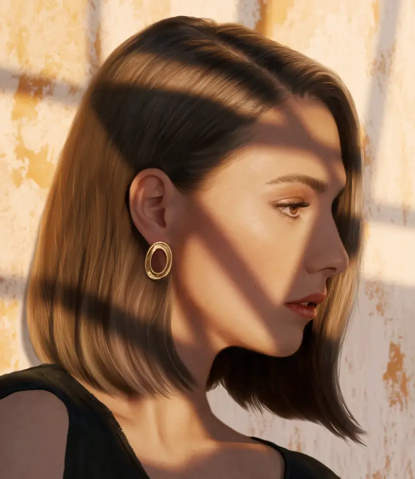september hair color ideas short Bronzed Mocha Bob