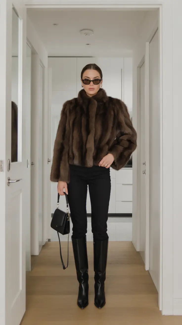 birthday outfit inspiration winter 2025 2026 Dark Chocolate Luxe