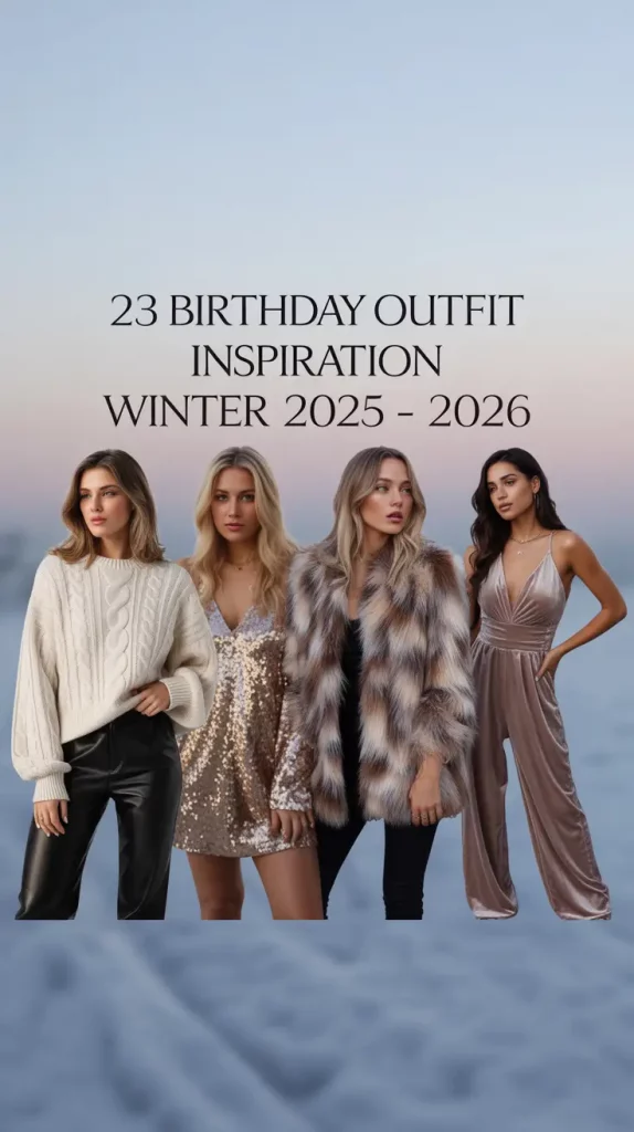 Birthday Outfit Inspiration Winter 2025 – 2026: Classy, Cute & Unique Ideas for Women