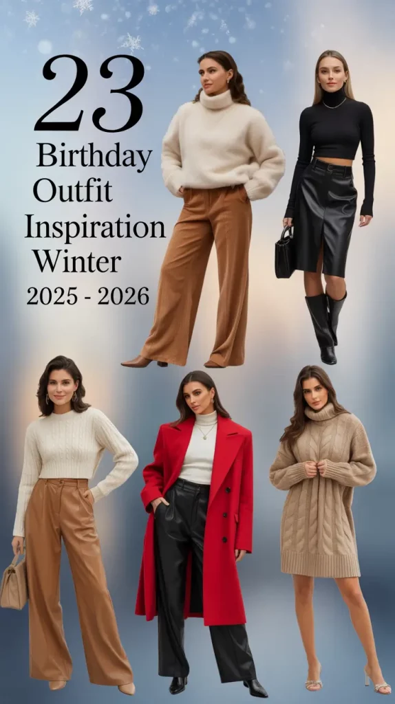 Birthday Outfit Inspiration Winter 2025 – 2026: Classy, Cute & Unique Ideas for Women