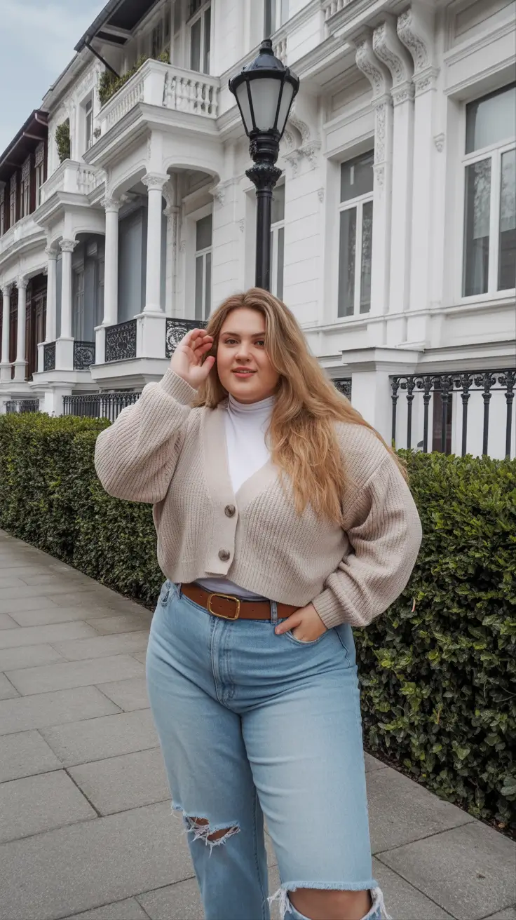 winter capsule wardrobe plus size women City Stroll Casual