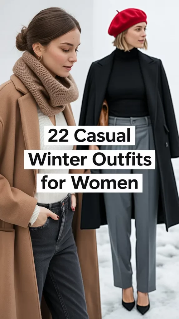 Casual Winter Outfits for Women 2025 - 2026: Chic & Cozy Style Ideas