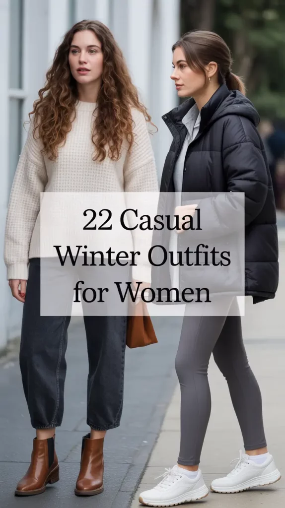 Casual Winter Outfits for Women 2025 - 2026: Chic & Cozy Style Ideas