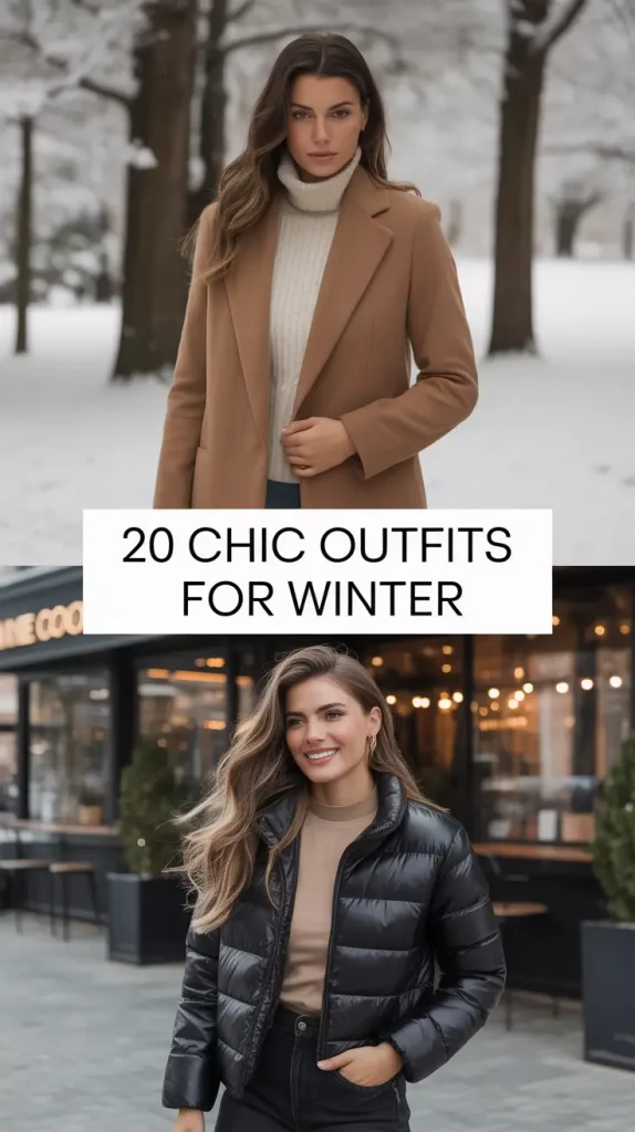 Chic Outfits for Winter 2025–2026: Cozy & Comfy Ideas for Cold Weather