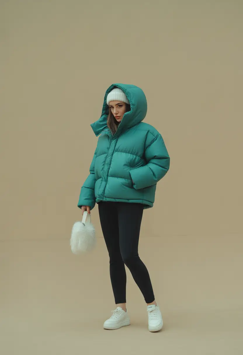 comfy winter outfits leggings color pop