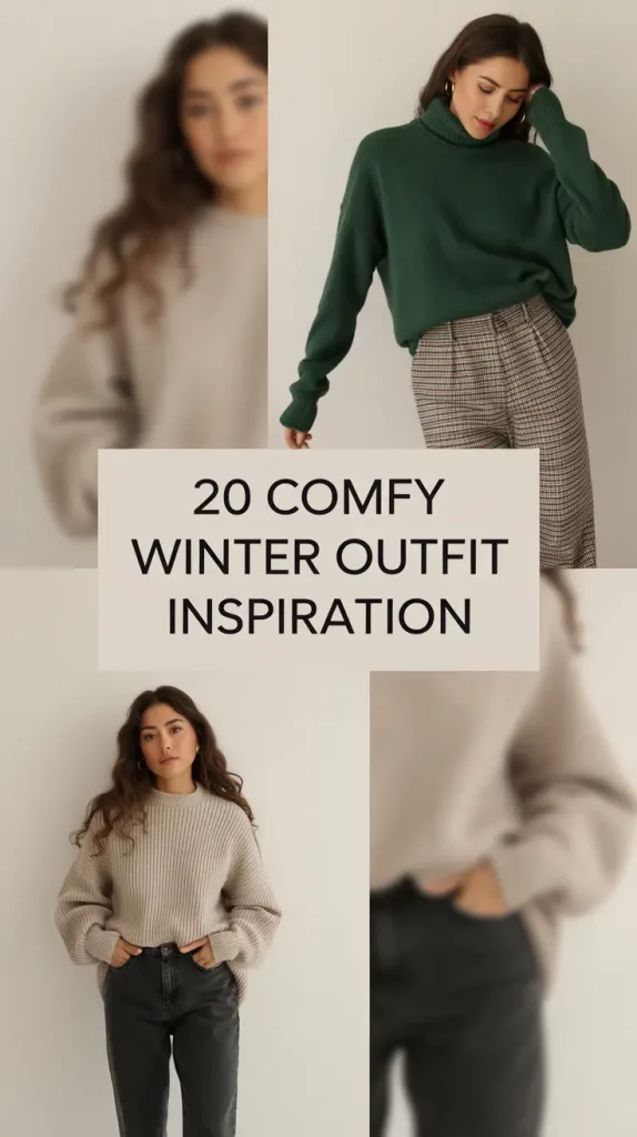 Comfy Winter Outfit Inspiration 2025 – 2026: Cozy & Classy Ideas for Every Day
