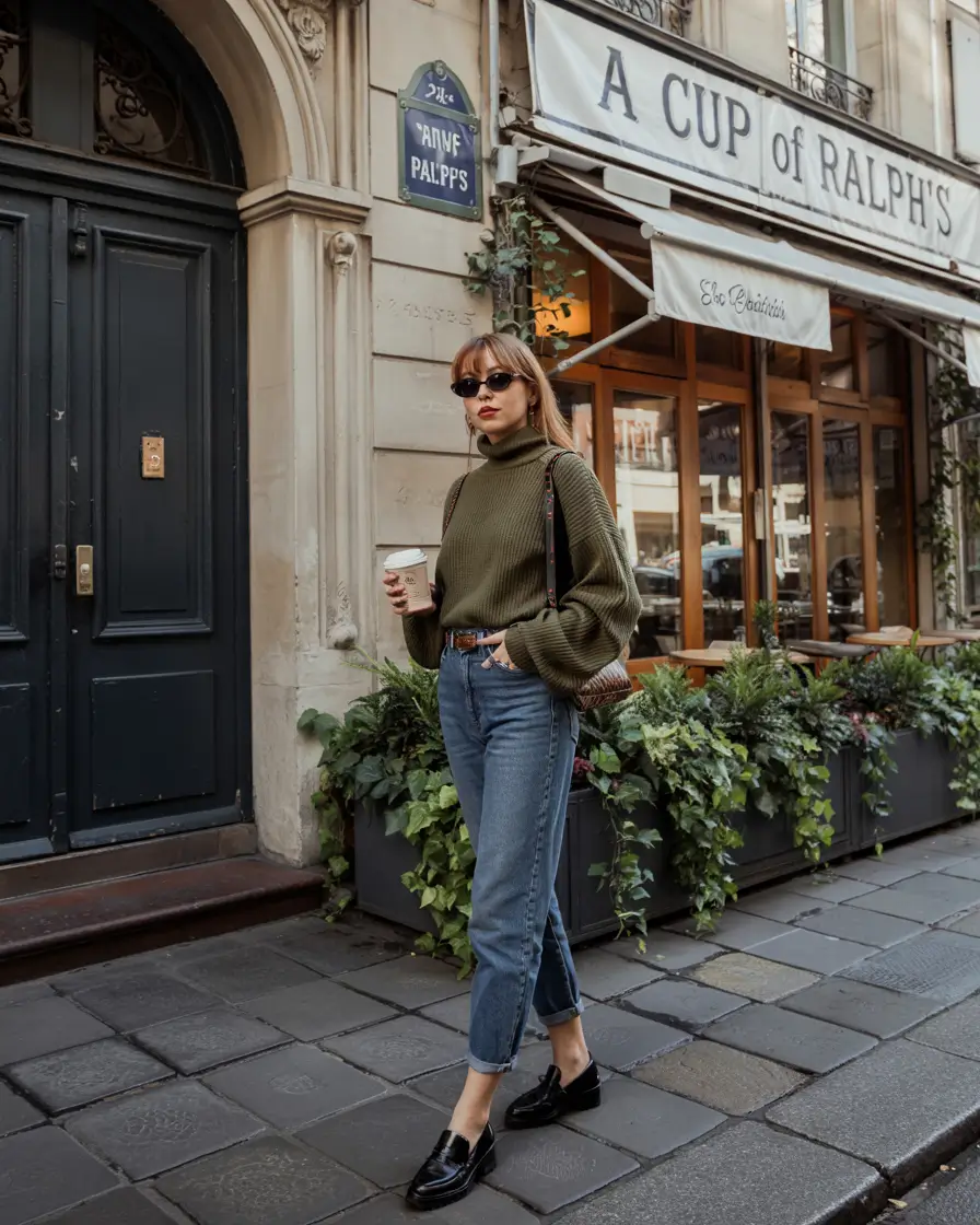 Cozy outfit Wear October Olive Street Sophistication