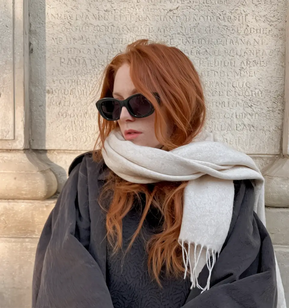 Cute Winter Hairstyles Copper Red Layers