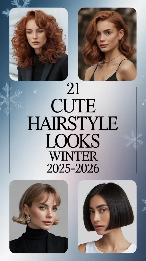 Cute Hairstyle Looks Winter 2025–2026: Easy Ideas for School, Teens & Everyday Glam