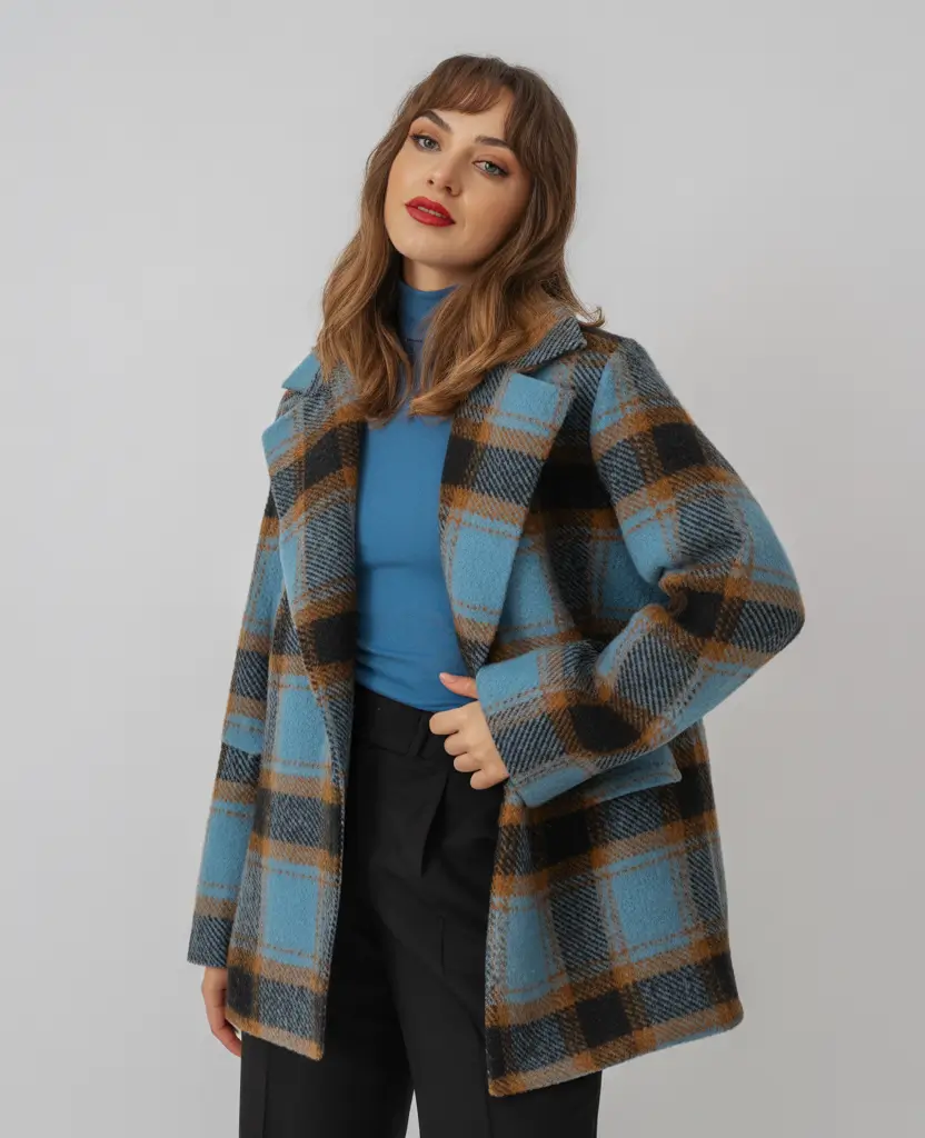 Elegant Retro Plaid Elegance 2025 2026