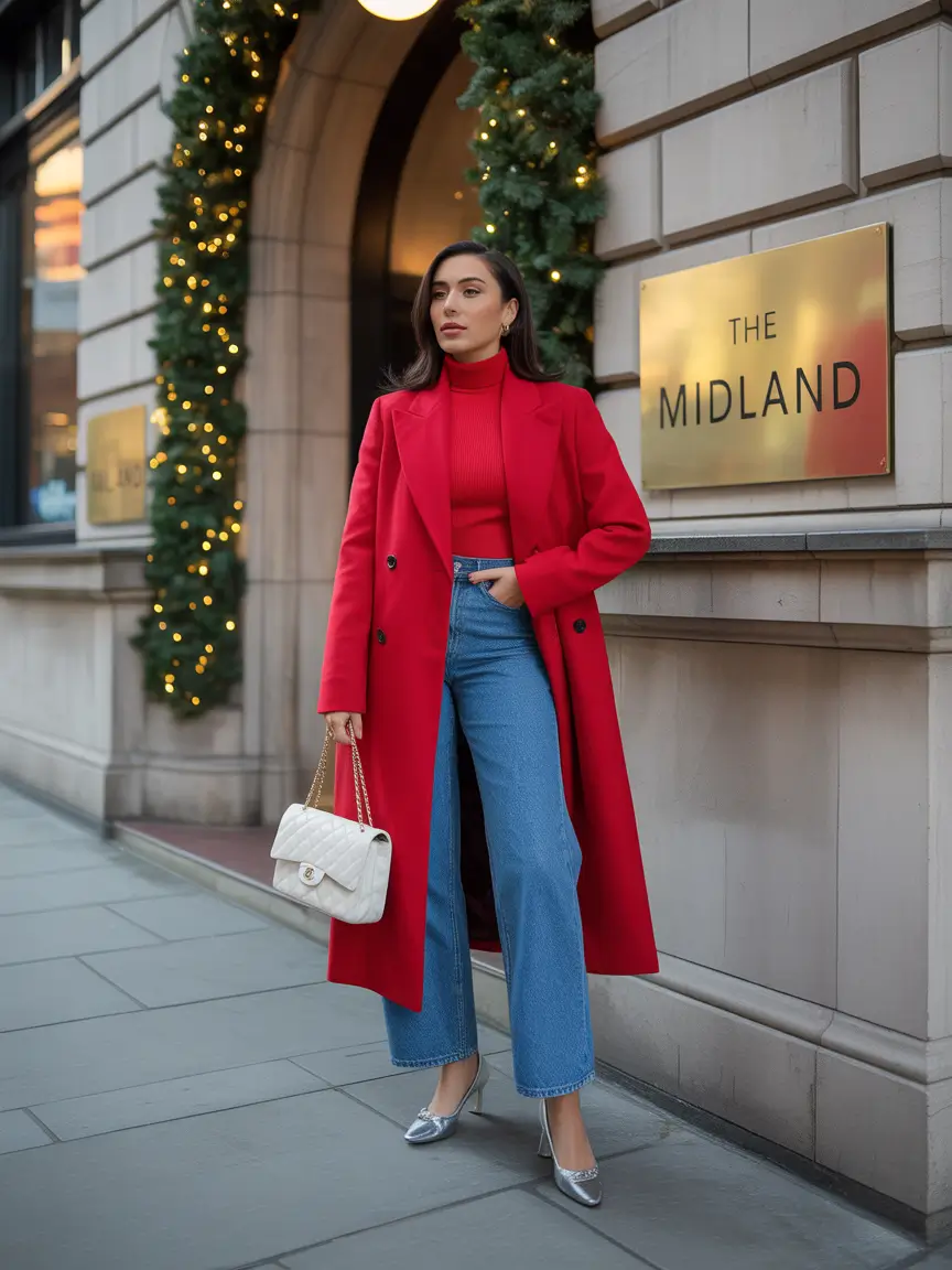 Elegant Red Power Statement 2025 2026