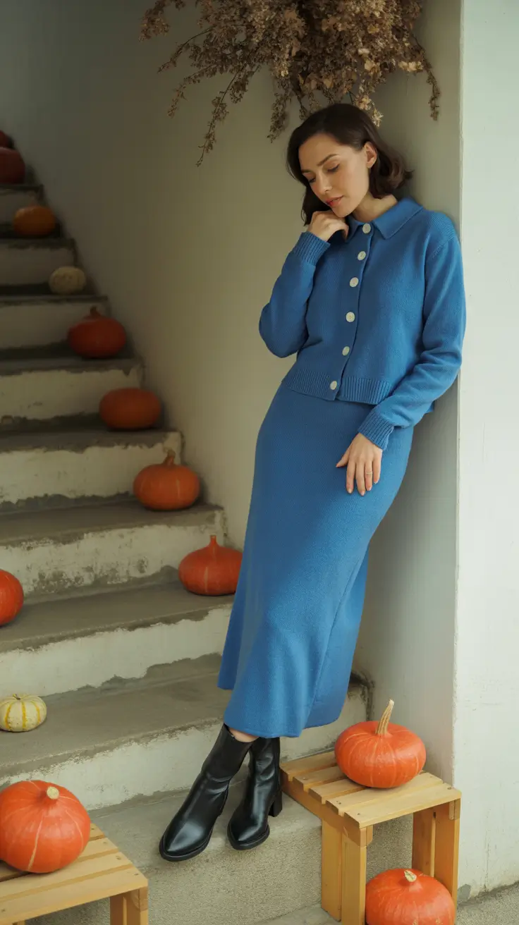 cozy-winter-outfits-blue-knit-elegance