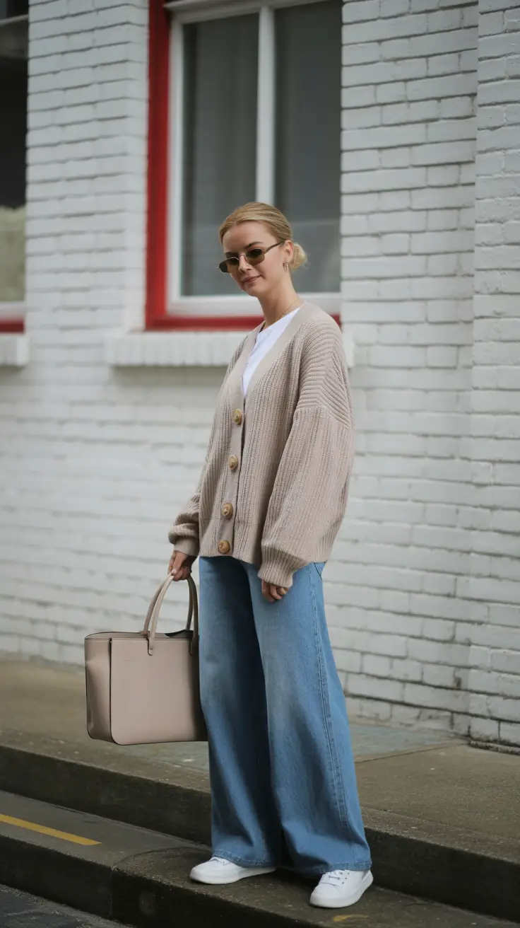 cozy-winter-outfits-denim-knit
