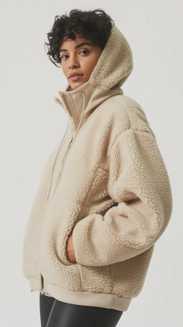 cozy-winter-outfits-teddy-hoodie