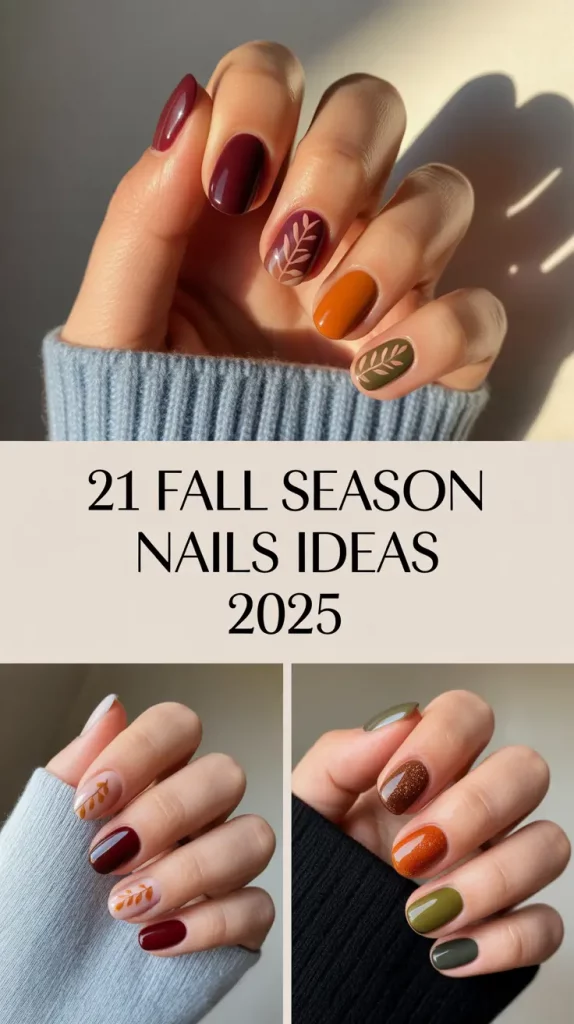 Fall Season Nails Ideas 2025: Trendy Colors & Classy Designs for Every Style