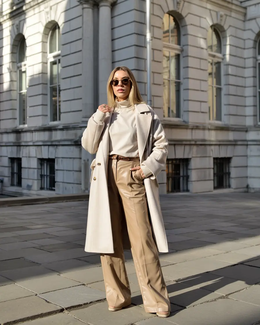 fall winter outfits 2025 Winter White Luxe