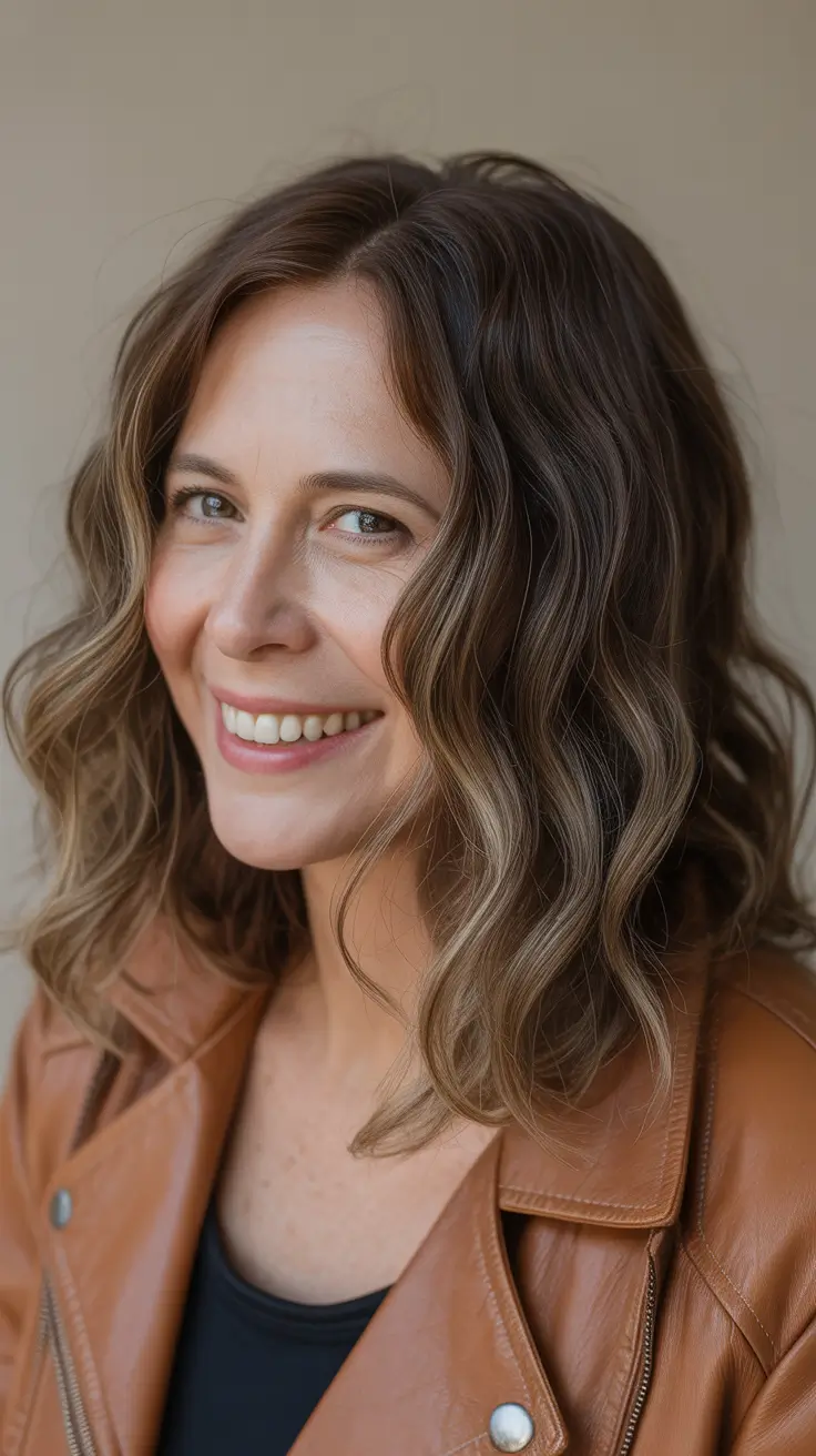 hairstyle-color-women-over-40-soft-wavy-lob