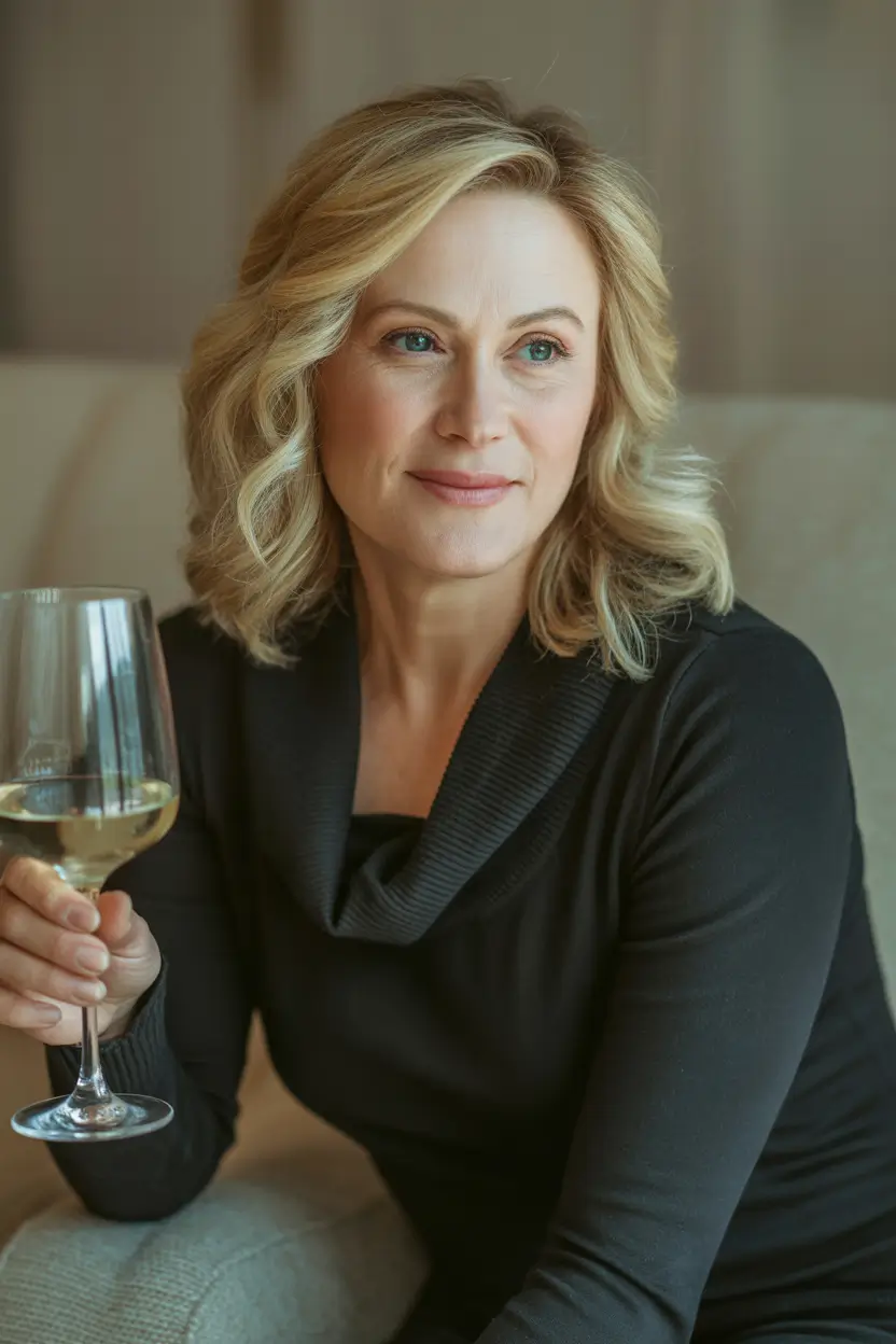 hairstyle-color-women-over-40-golden-blonde-soft-waves