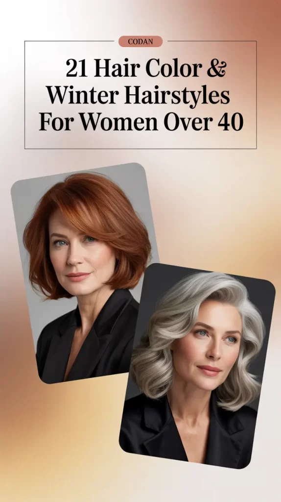 Hair Color & Winter Hairstyles for Women Over 40: 2025–2026