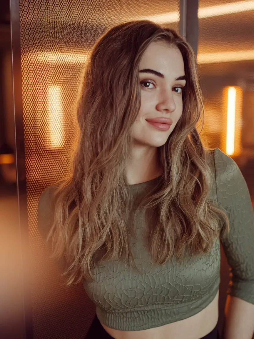 winter haircuts for long hair Soft Flowing Waves