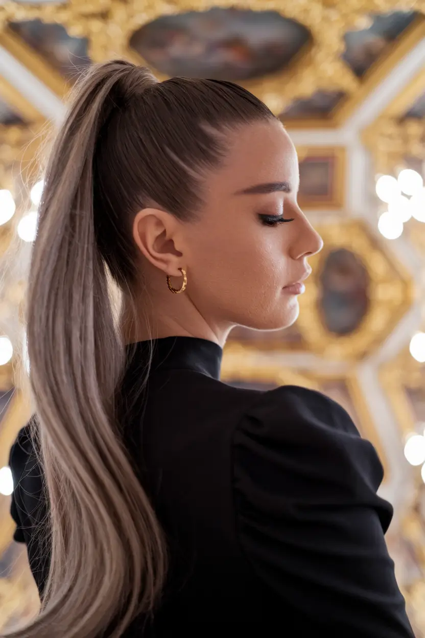 haircuts october 2025 The Sleek Power Pony