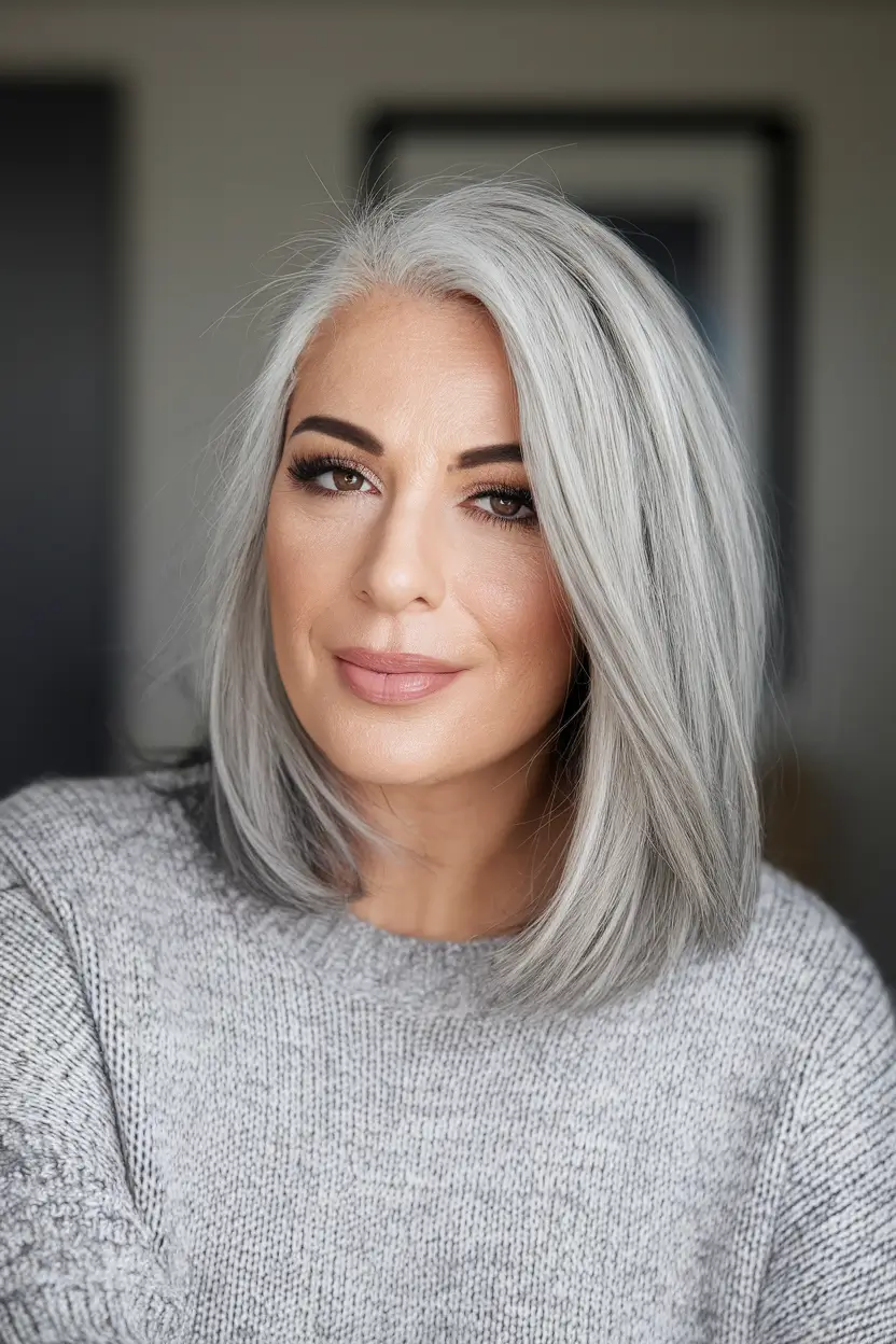 haircuts october 2025 Silver Sophistication
